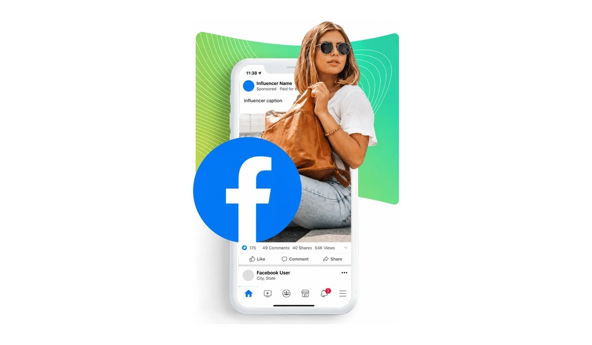 Facebook media preview card